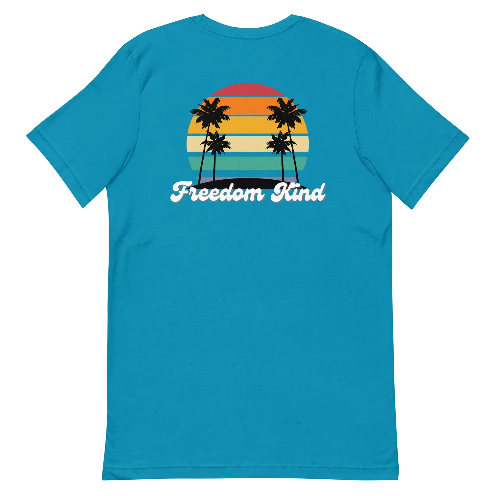 Freedom Kind Beach Sunset T-shirt - Image #9