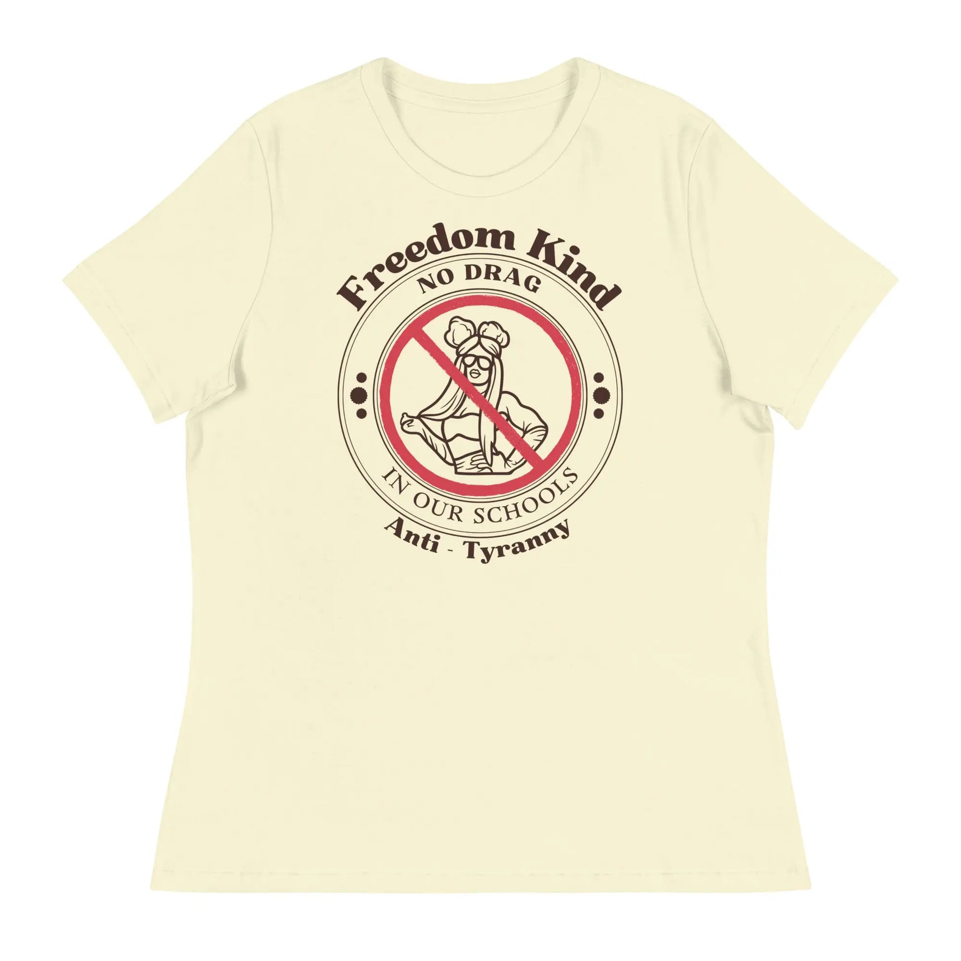 Women's Relaxed T-Shirt - 'No Drag In Our Schools' | Freedom Kind - Image #11