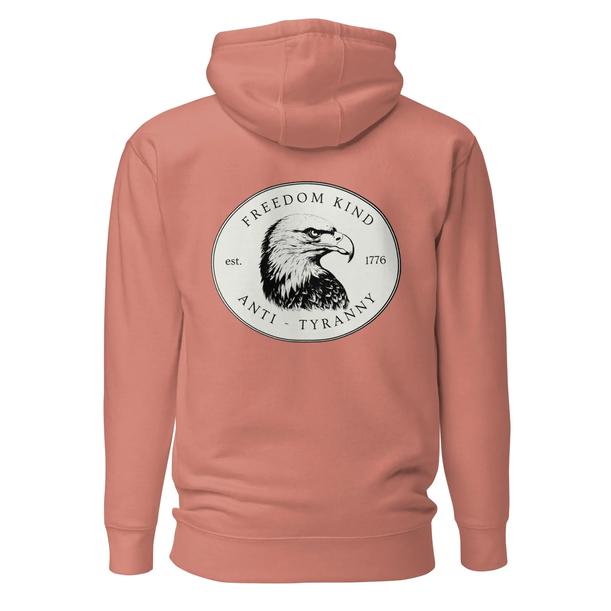 Freedom Kind Bald Eagle Logo Hoodie - Image #16