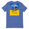 "Stop Sending Our Tax Dollars To Ukraine" | Men's T-Shirt - Heather True Royal