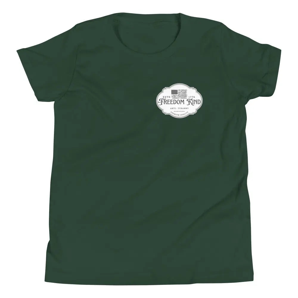 Anti-Tyranny 'Premium Quality' Youth Short Sleeve T-Shirt | Freedom Kind Apparel - Image #8