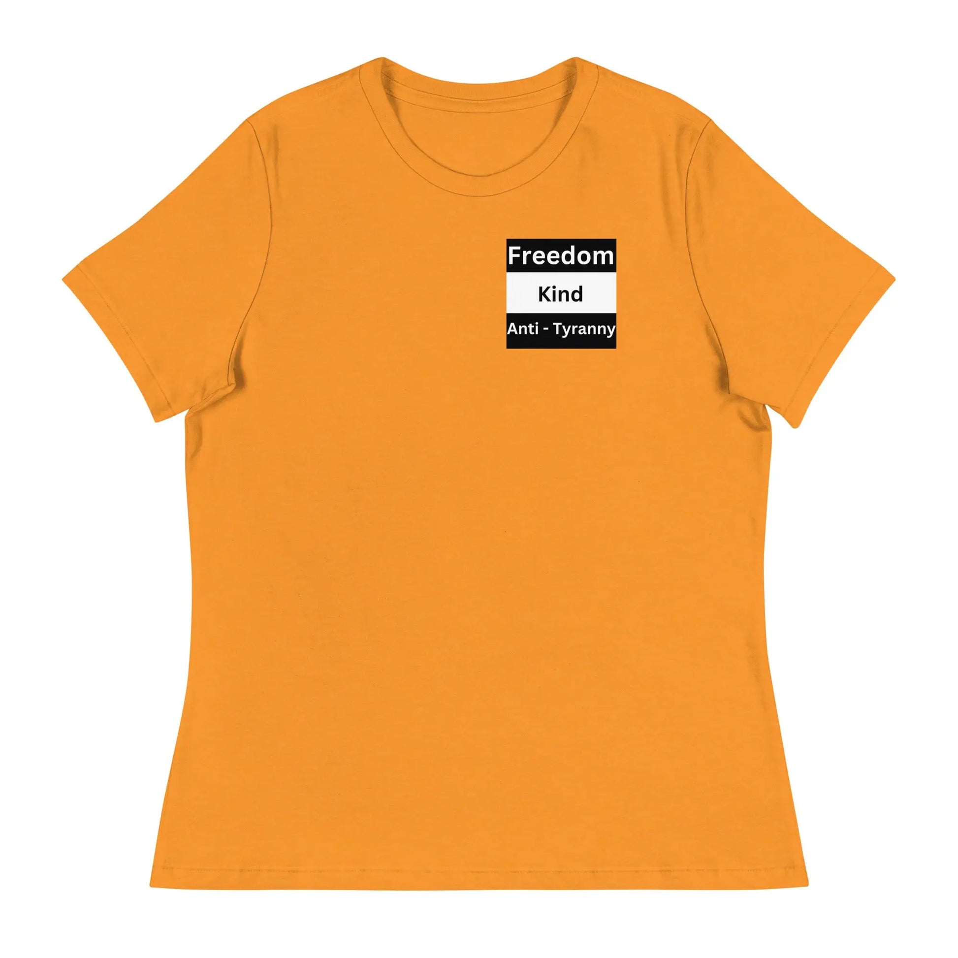 Freedom Kind "Leave Our Kids Alone" Women's Relaxed T-Shirt - Image #27