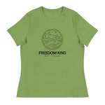 Women's Relaxed T-Shirt: Night Seas | Freedom Kind Apparel - Image #10