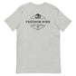 Freedom Kind Anti - Tyranny Liberty Bell American Flag Logo T-shirt - Image #1