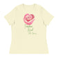 Women's Relaxed T-Shirt with Rose Design | Freedom Kind Apparel - Image #29