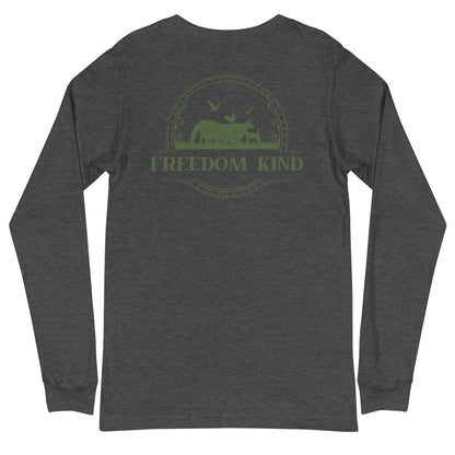Unisex Long Sleeve Tee: Farm Theme | Freedom Kind Apparel - Image #7