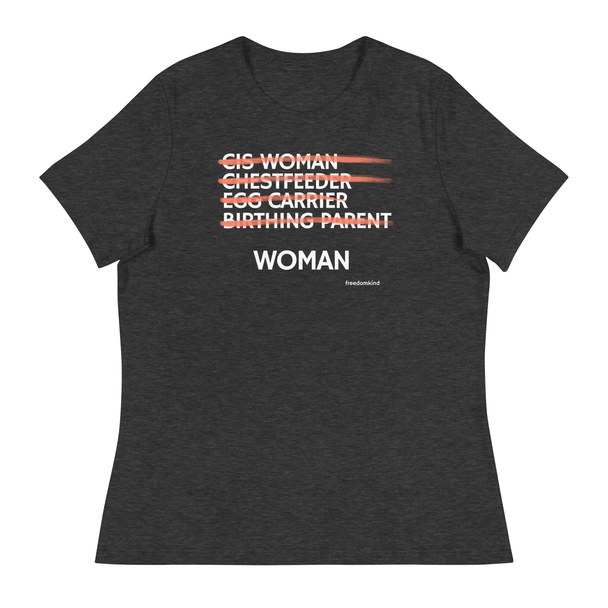 Women's Relaxed T-Shirt: 'Motherhood in Progress' | 'I'm Not Carrying an Egg, It's a Baby!' | Freedom Kind - Image #6