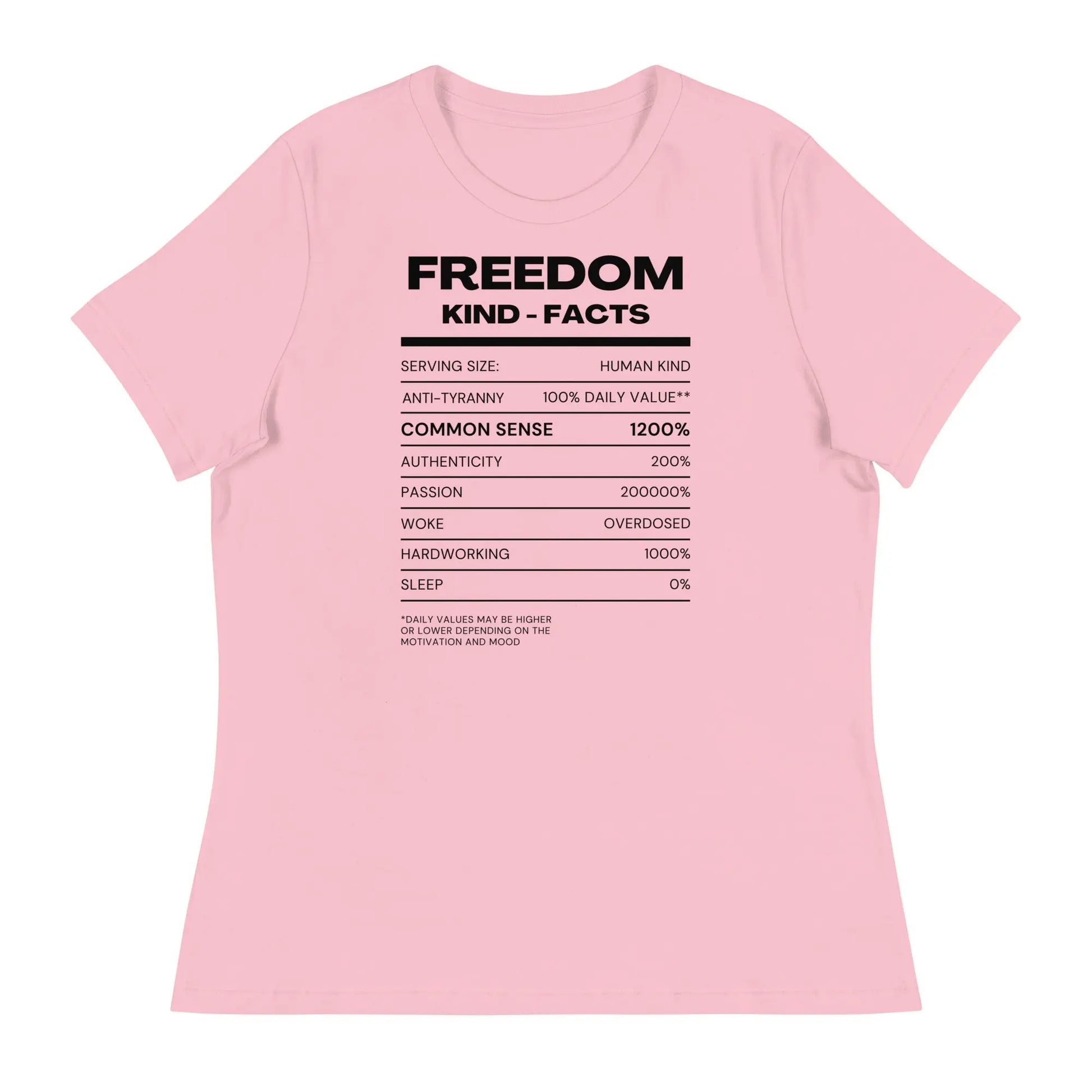 FK Food Label Women's Relaxed T-Shirt | Freedom Kind Apparel - Image #19