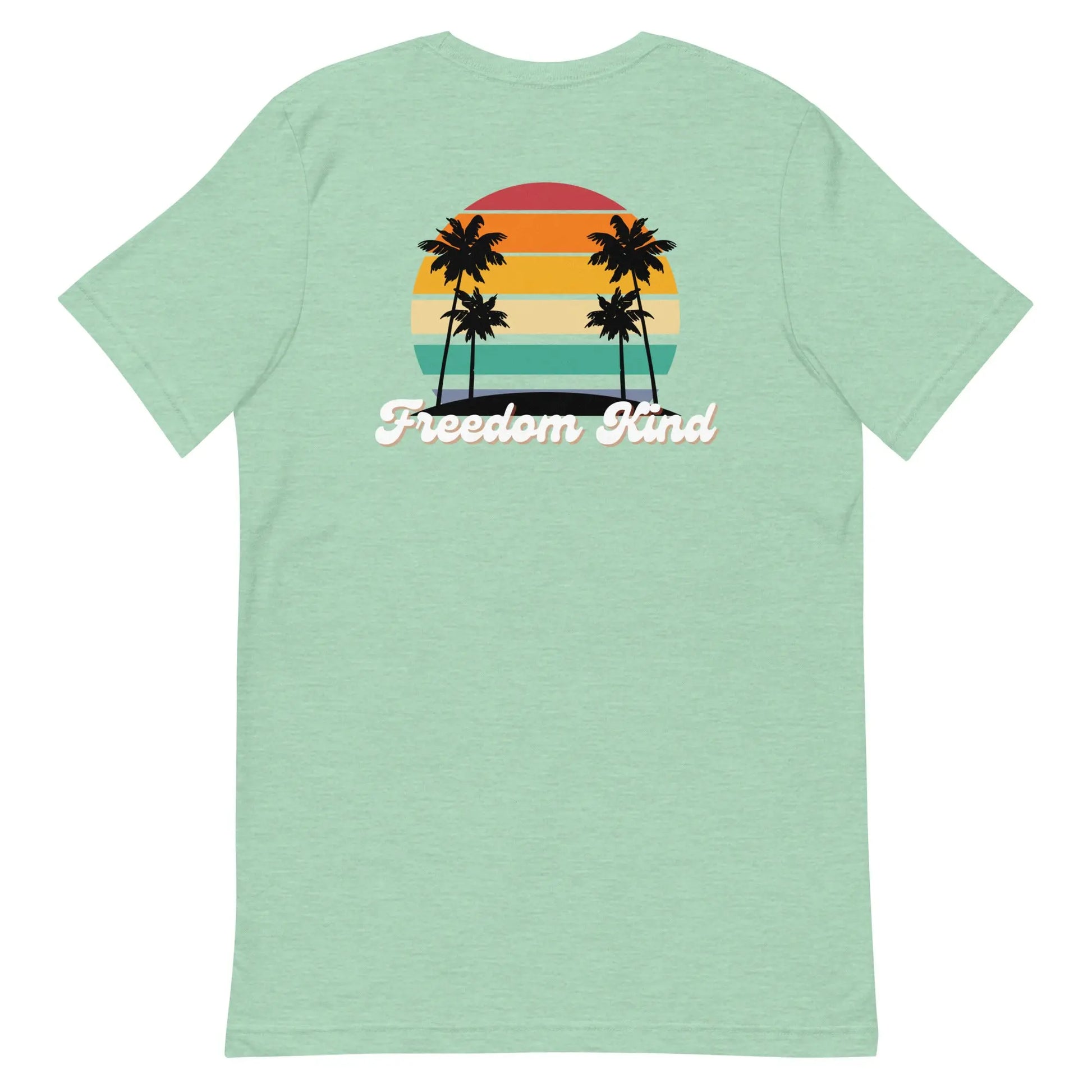 Freedom Kind Beach Sunset T-shirt - Image #21