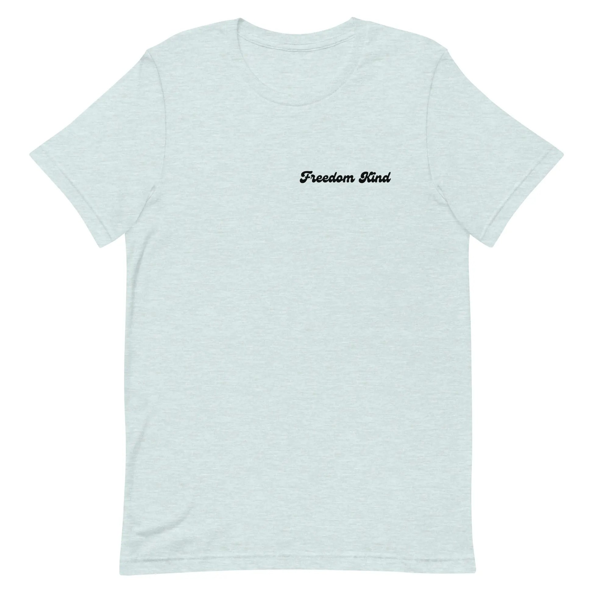 Freedom Kind Beach Sunset T-shirt - Image #24