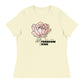 Freedom Kind Anti - Tyranny Peonies Women's Relaxed T-Shirt - Image #21