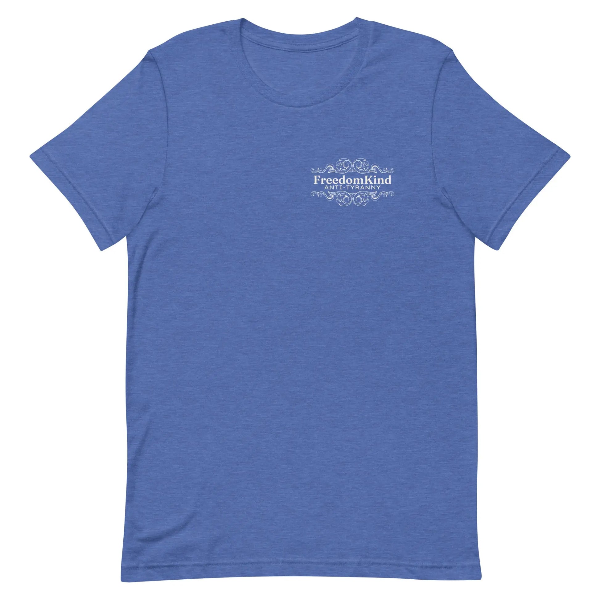Freedom Kind Anti - Tyranny Scroll Logo T-shirt - Image #9