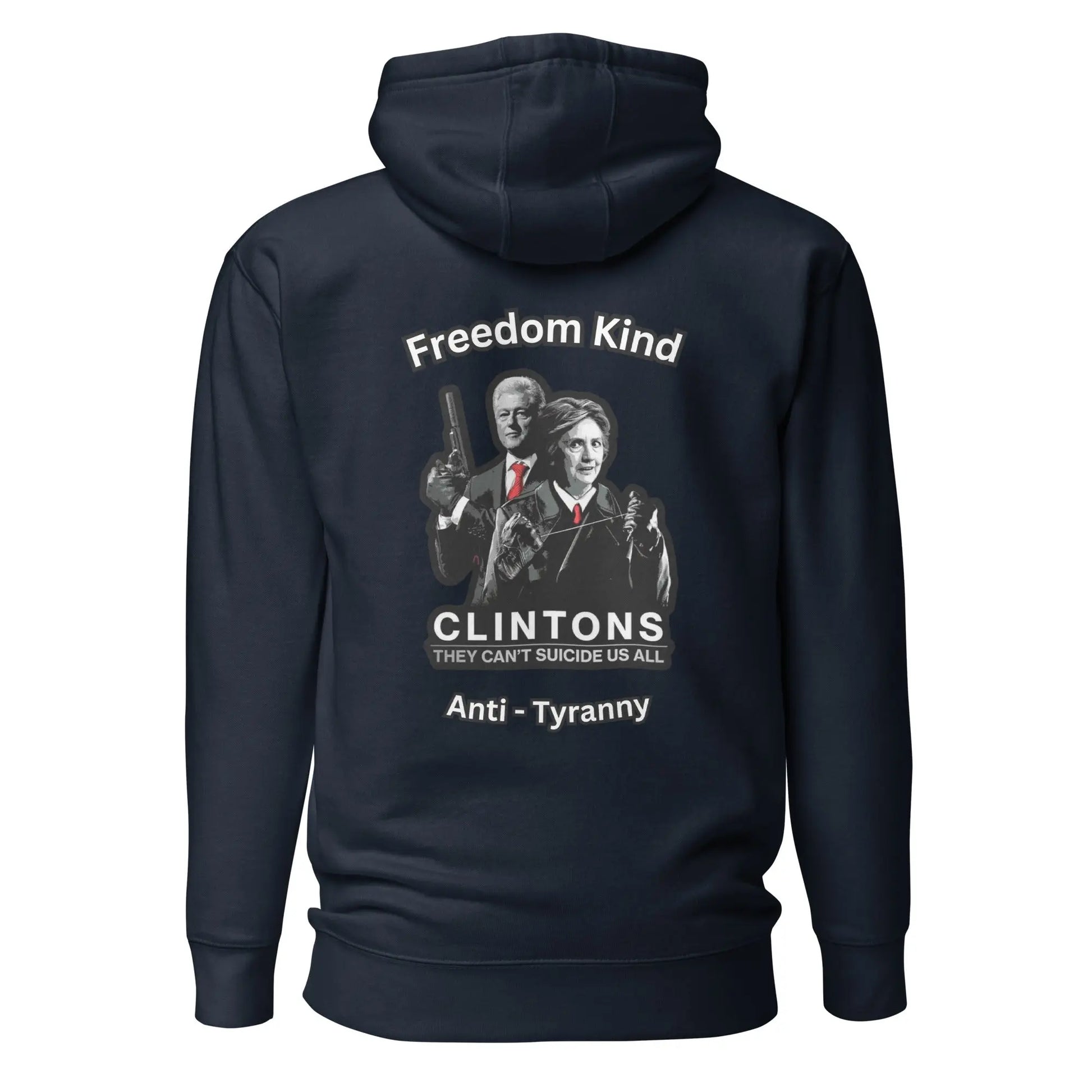Clinton's - They Can't Suicide Us All | Men's Hoodie - Image #5
