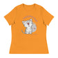 Freedom Kind Anti - Tyranny Kitten Women's Relaxed T-Shirt - Image #16
