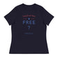Land Of The Free ? Women's Relaxed T-Shirt | Freedom Kind Apparel - Image #1