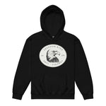 Freedom Kind Bald Eagle Logo Youth heavy blend hoodie - Image #2