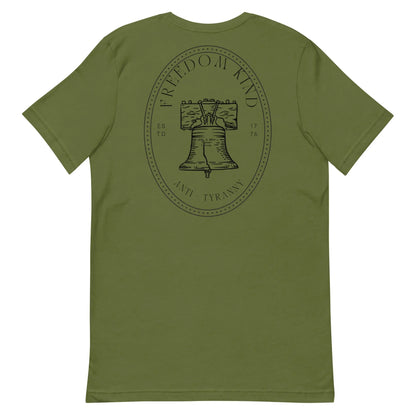 Freedom Kind Anti - Tyranny Liberty Bell 1776 T-shirt - Image #5