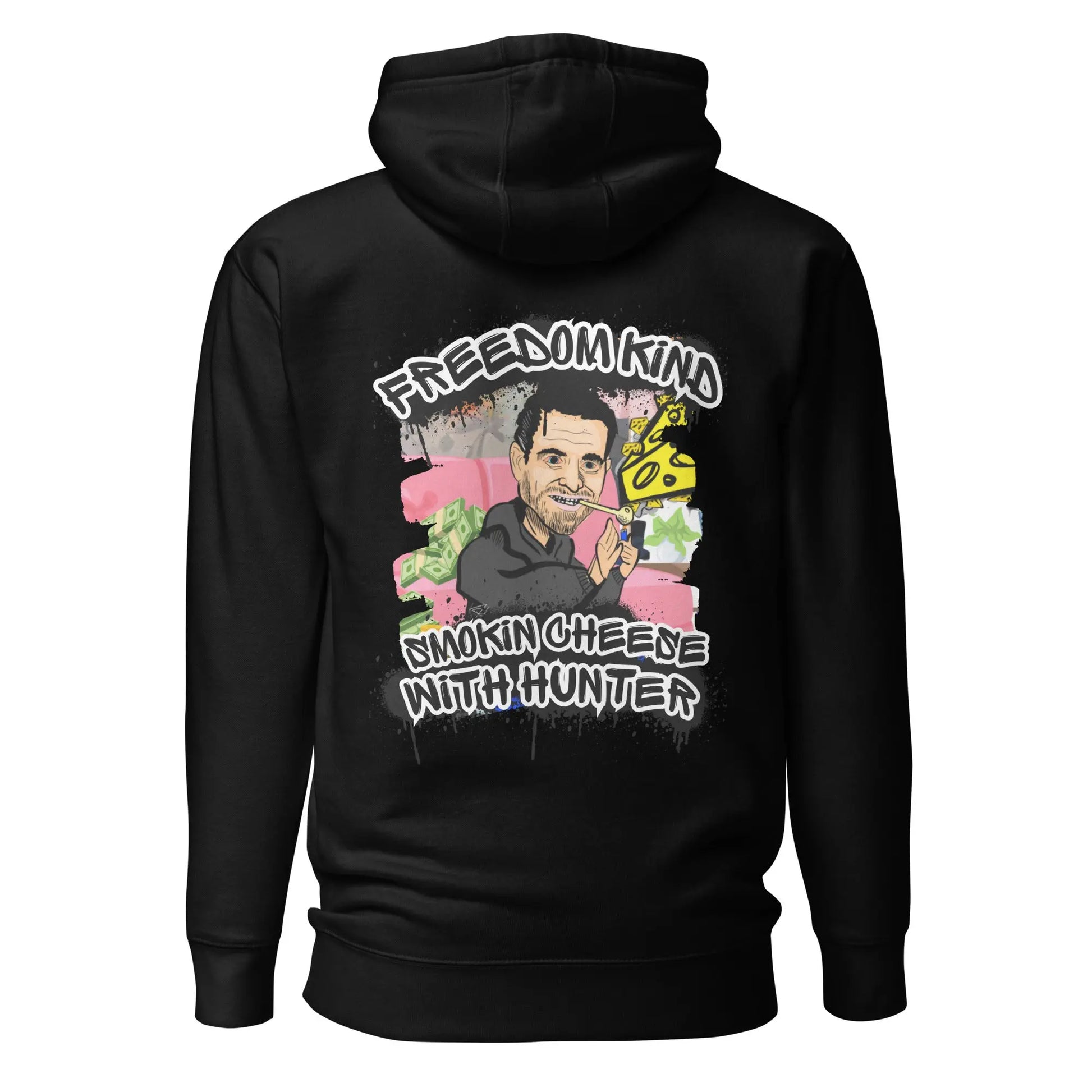 Smokin Cheese With Hunter Biden | Men's Hoodie - Image #1