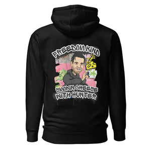 Smokin Cheese With Hunter Biden | Men's Hoodie - Image #1
