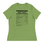 FK Food Label Women's Relaxed T-Shirt | Freedom Kind Apparel - Image #10
