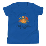 Freedom Kind Anti - Tyranny Spring Flowers Youth Short Sleeve T-Shirt - Image #3