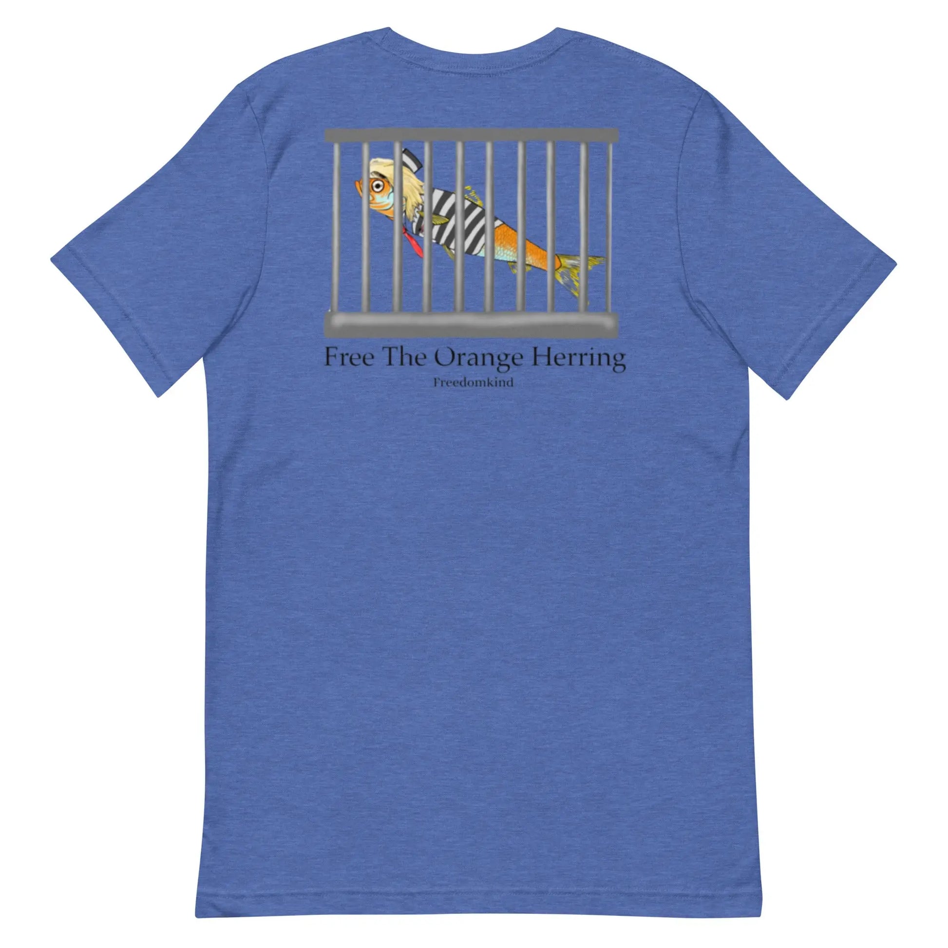 Political Commentary T-shirt: 'Free The Orange Herring' | Freedom Kind Apparel - Image #5