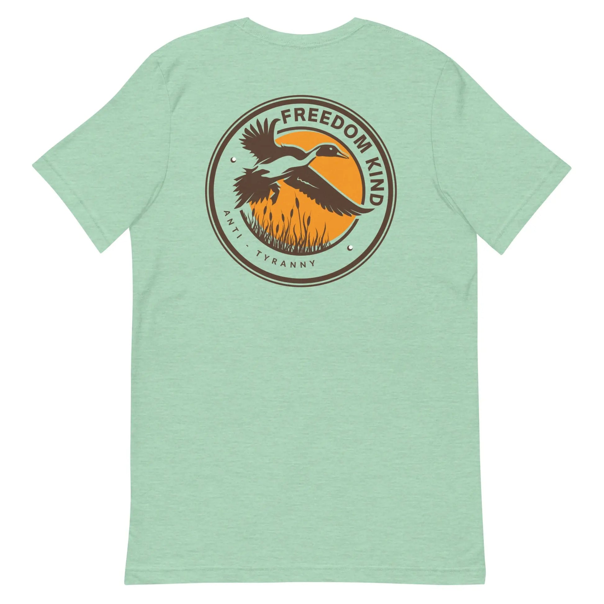 Freedom Kind Anti - Tyranny Mallard Duck T-shirt - Image #18