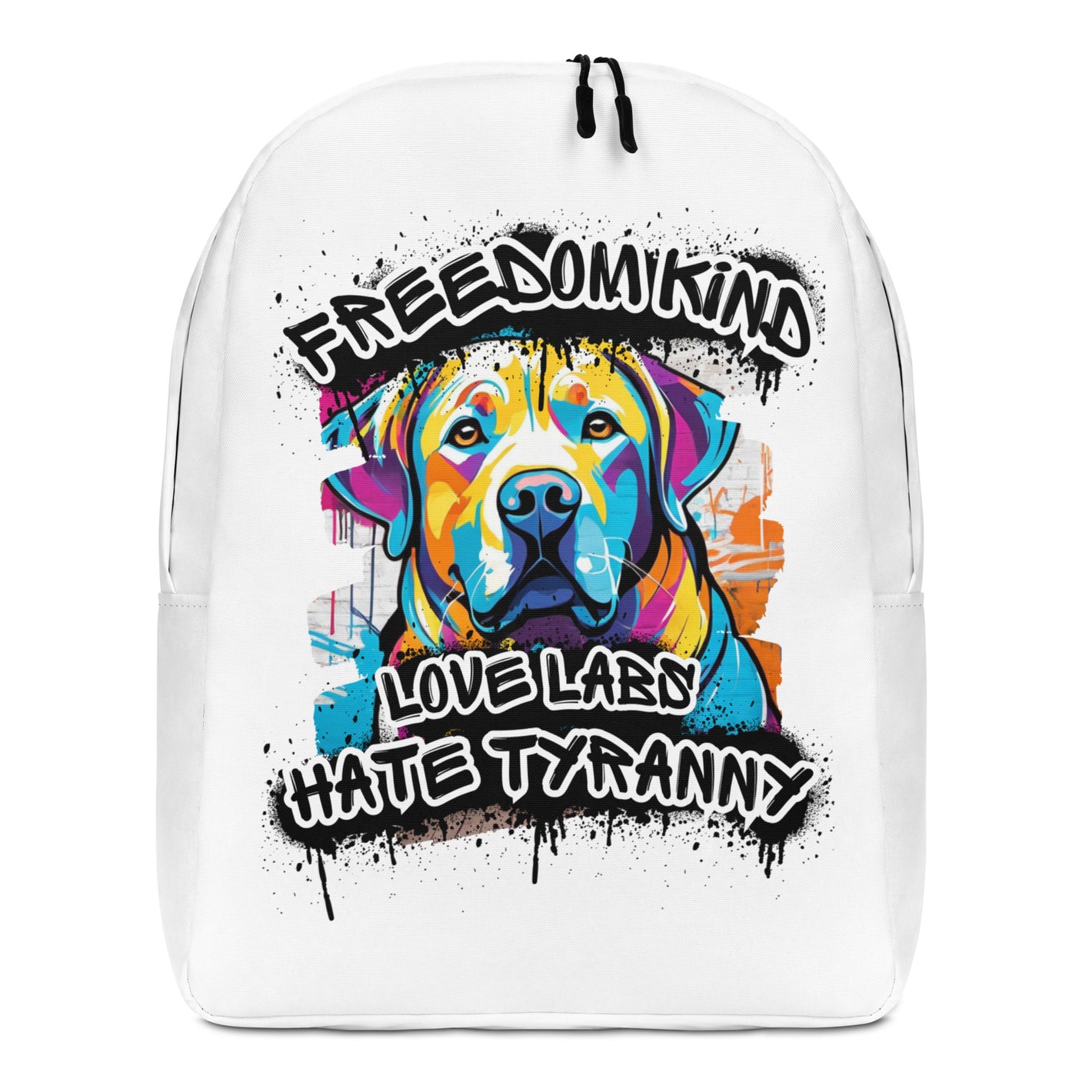 Love Labs Hate Tyranny | Freedom Kind Minimalist Backpack