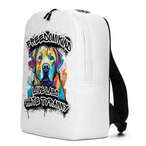 Love Labs Hate Tyranny | Freedom Kind Minimalist Backpack