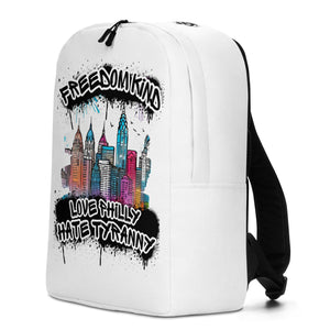 Love Philly Hate Tyranny | Freedom Kind Minimalist Backpack