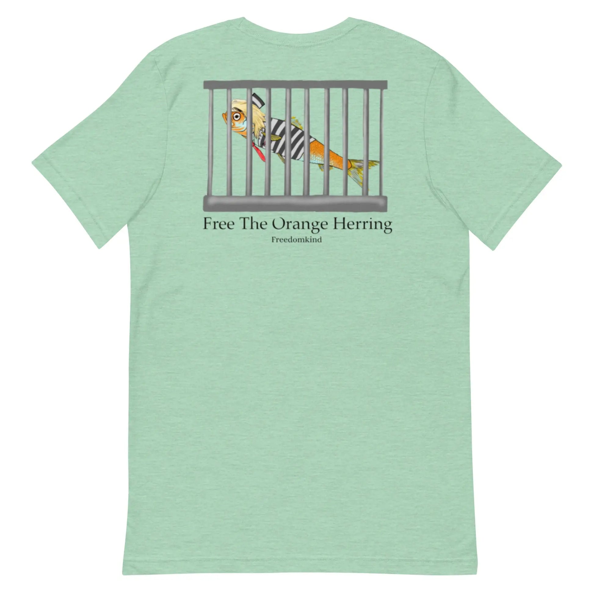 Political Commentary T-shirt: 'Free The Orange Herring' | Freedom Kind Apparel - Image #17