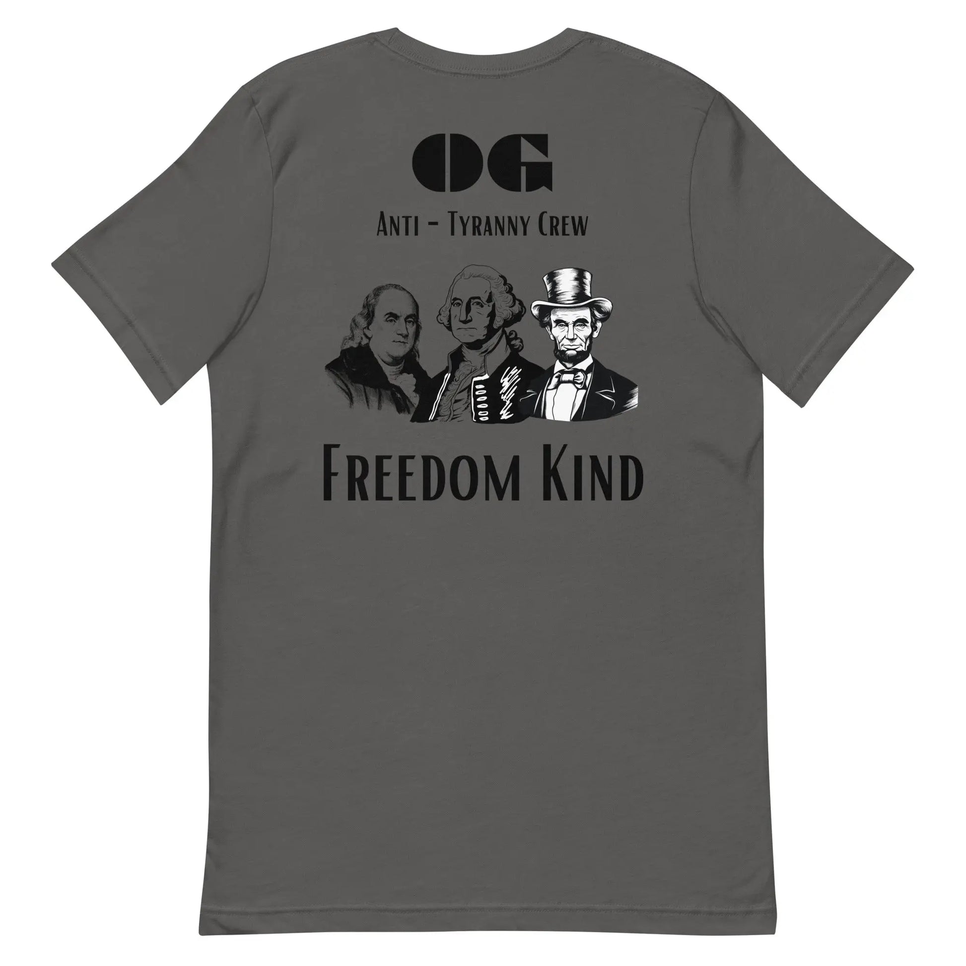 OG Anti - Tyranny Crew T-Shirt | Freedom Kind Apparel - Image #3