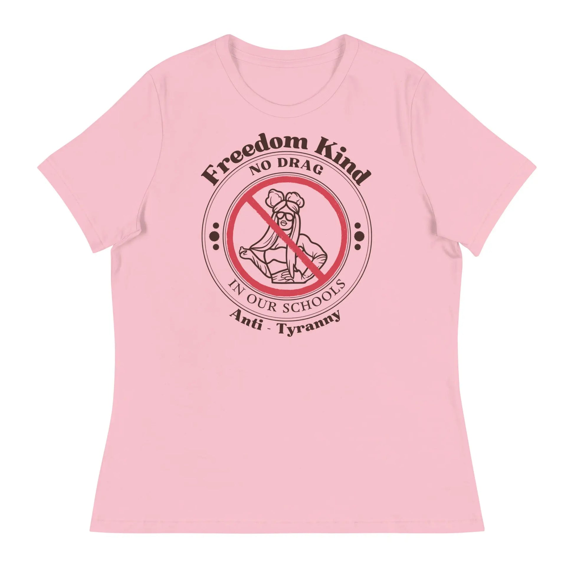 Women's Relaxed T-Shirt - 'No Drag In Our Schools' | Freedom Kind - Image #9