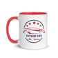 Anti - Tyranny Racing Sports Car | Mug with Color Inside - Image #12