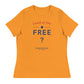 Land Of The Free ? Women's Relaxed T-Shirt | Freedom Kind Apparel - Image #14