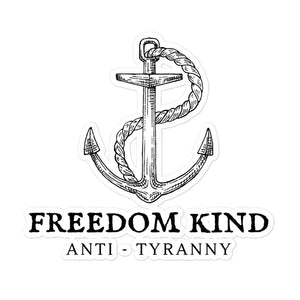 Anchor Bubble-free Stickers | Freedom Kind - Image #1