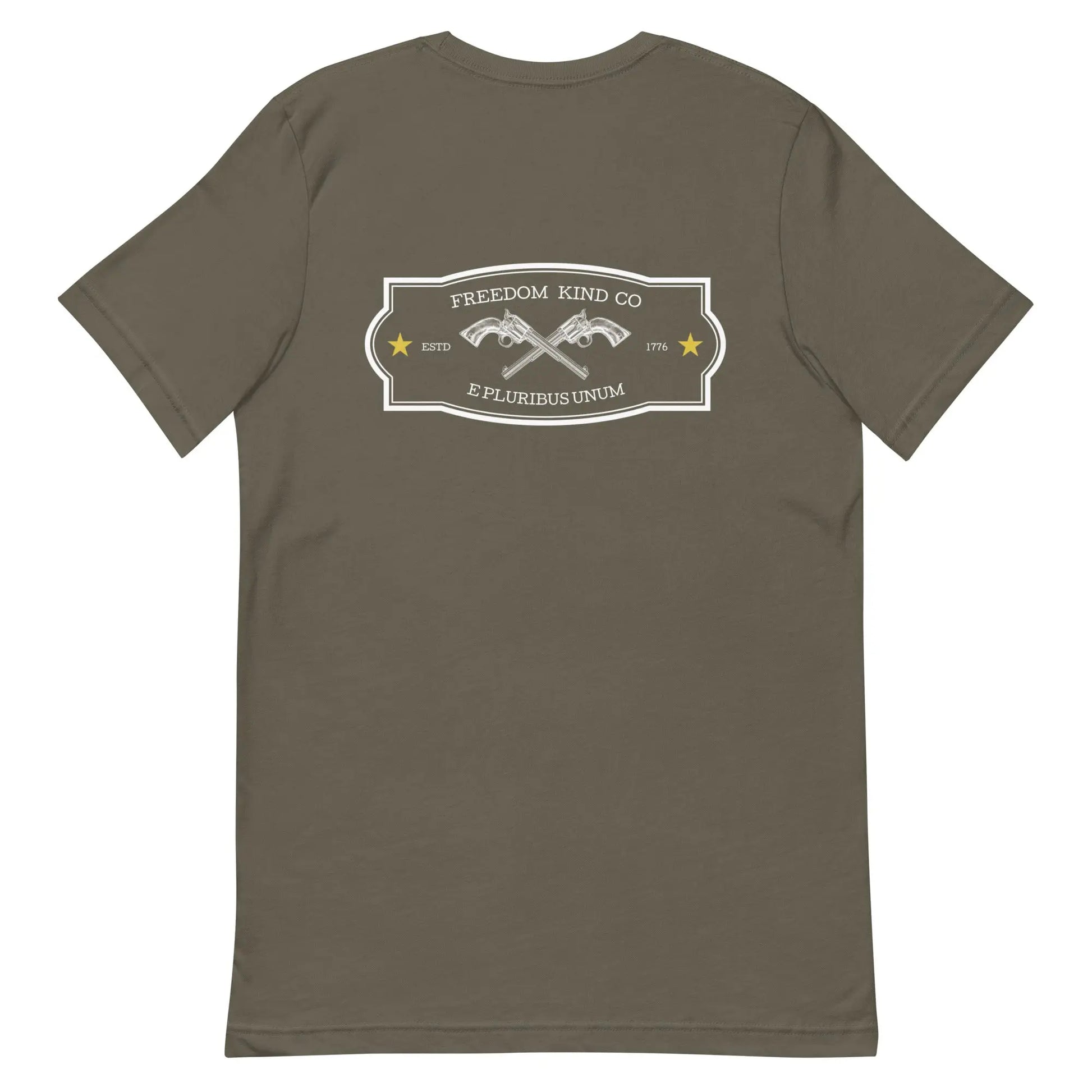 Pistols 'E pluribus unum' T-shirt | Freedom Kind Apparel - Image #22
