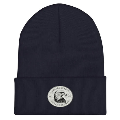 Freedom Kind Bald Eagle Logo Cuffed Beanie - Image #4