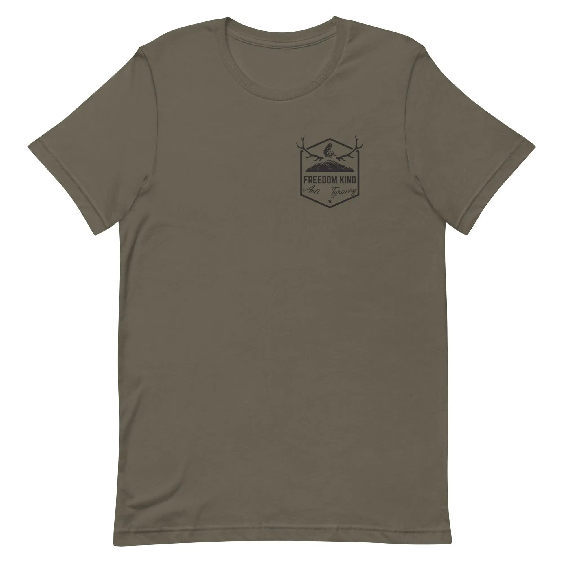 Hunting & Fishing Anti-Tyranny T-shirt | Freedom Kind Apparel - Image #2