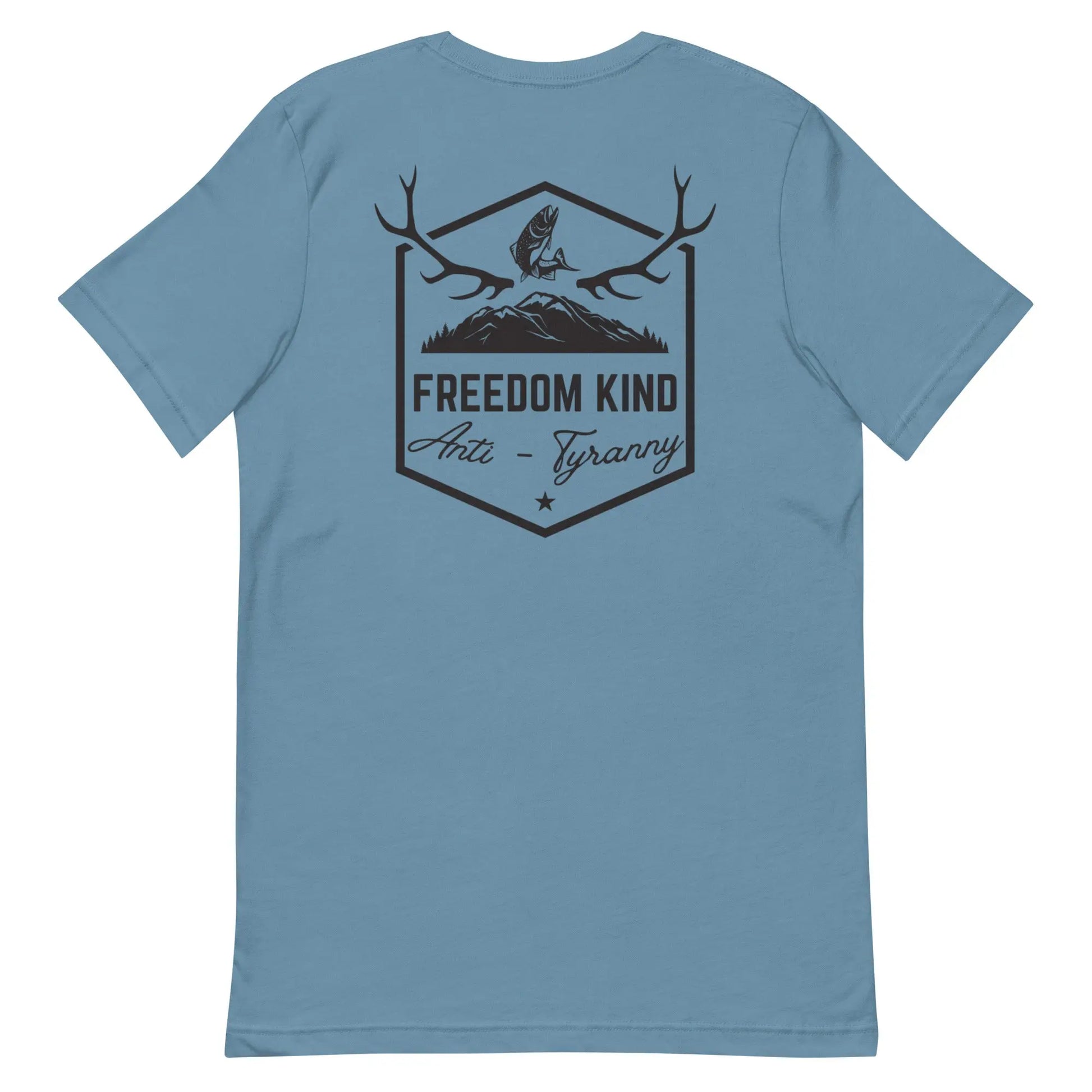 Hunting & Fishing Anti-Tyranny T-shirt | Freedom Kind Apparel - Image #24