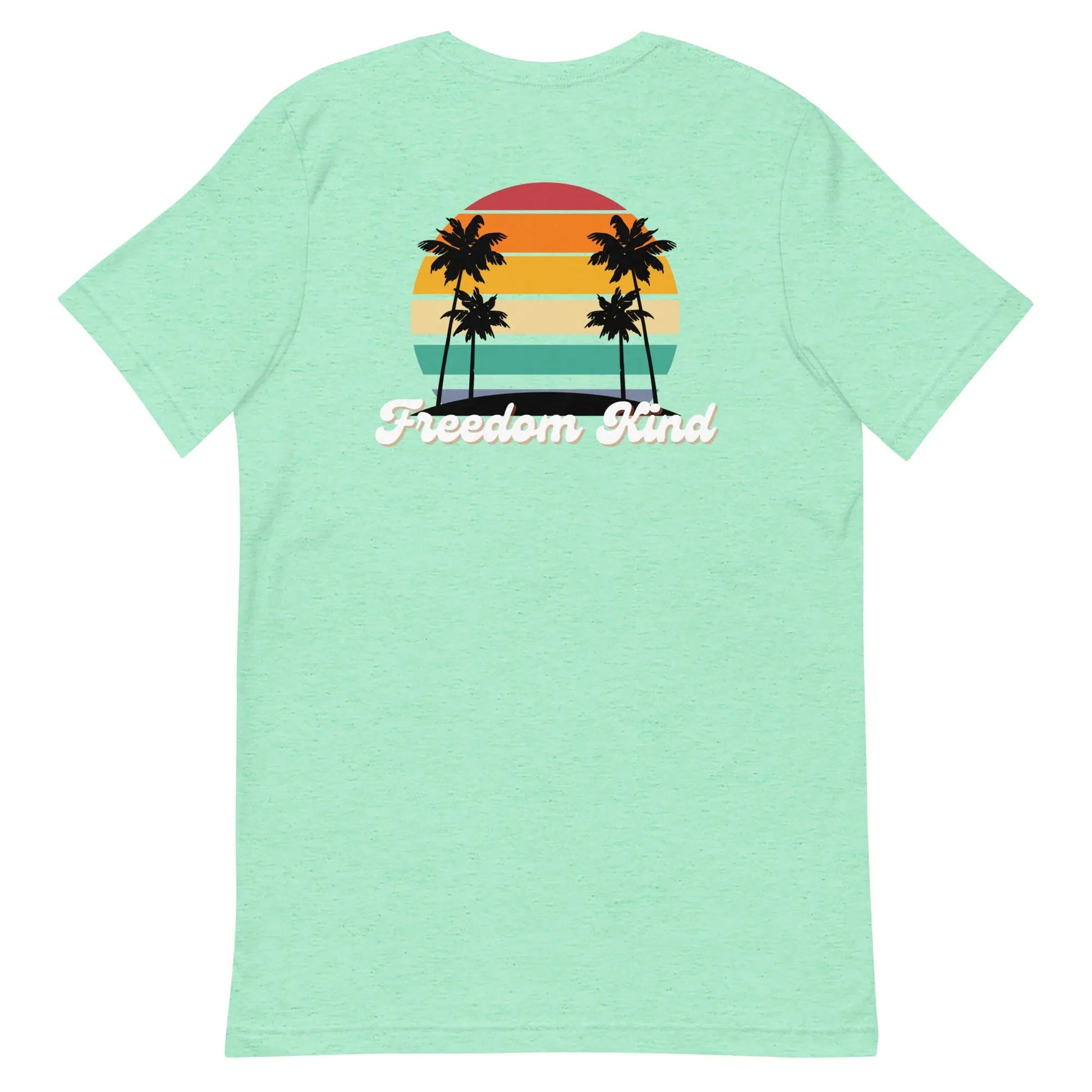 Freedom Kind Beach Sunset T-shirt - Image #1