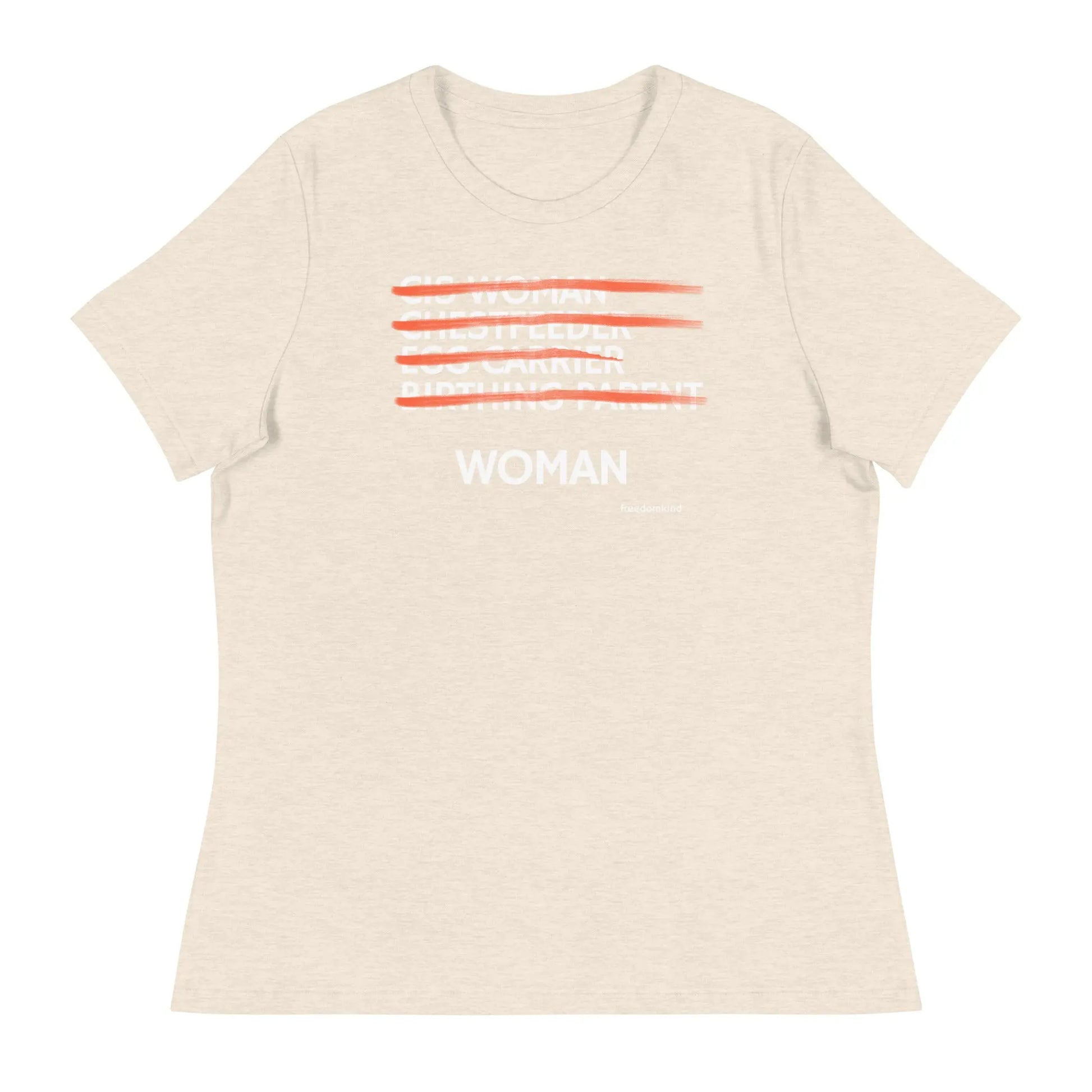 Women's Relaxed T-Shirt: 'Motherhood in Progress' | 'I'm Not Carrying an Egg, It's a Baby!' | Freedom Kind - Image #29