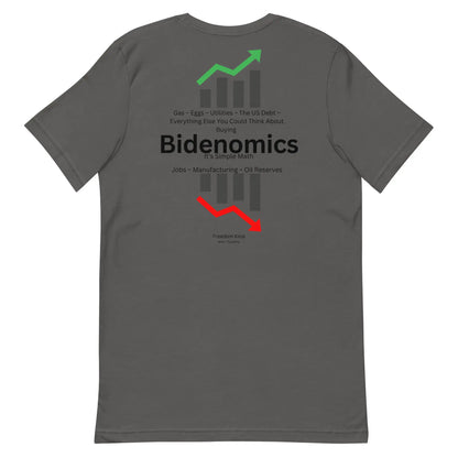 Freedom Kind Bidenomics "It's Simple Math" T-shirt - Image #5