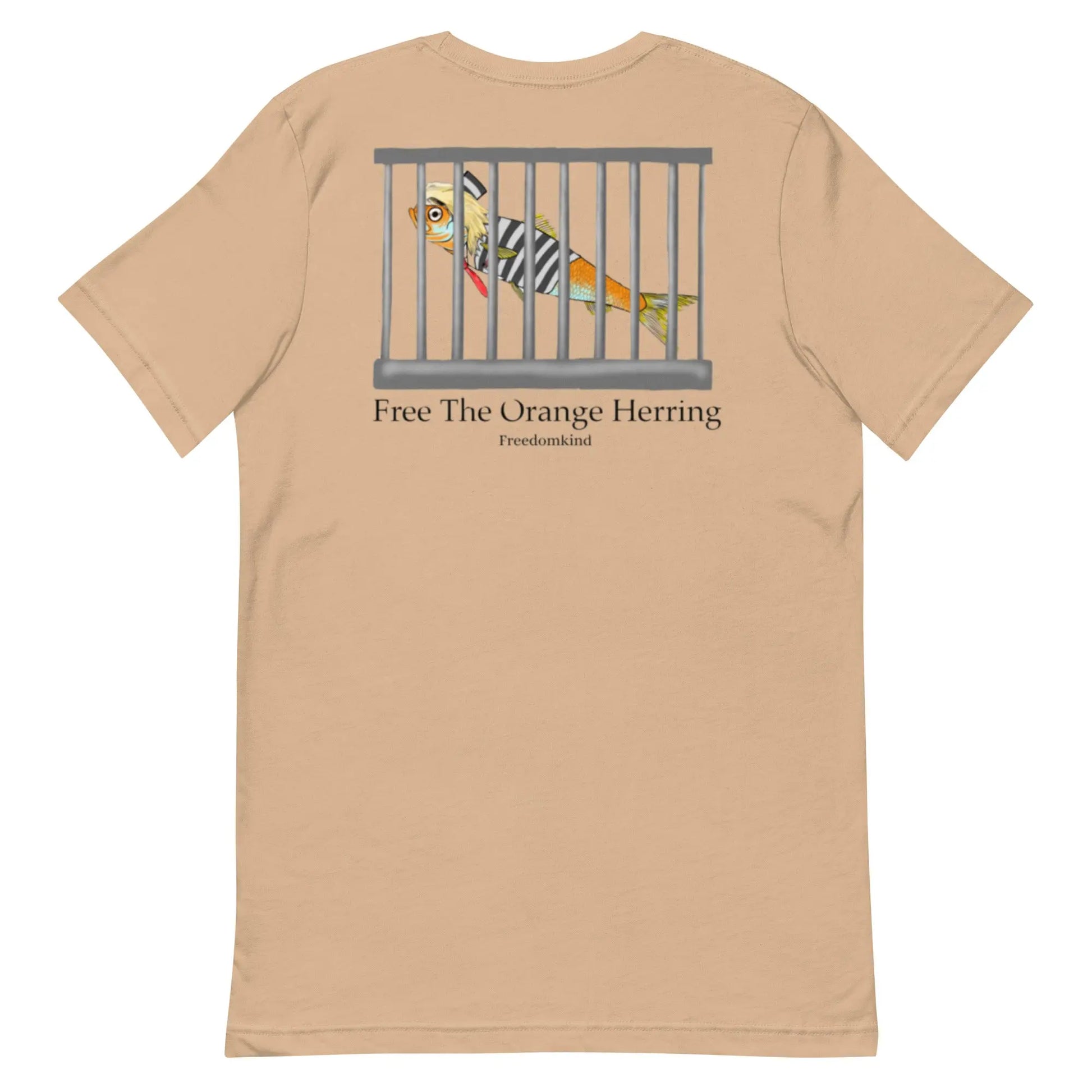 Political Commentary T-shirt: 'Free The Orange Herring' | Freedom Kind Apparel - Image #13