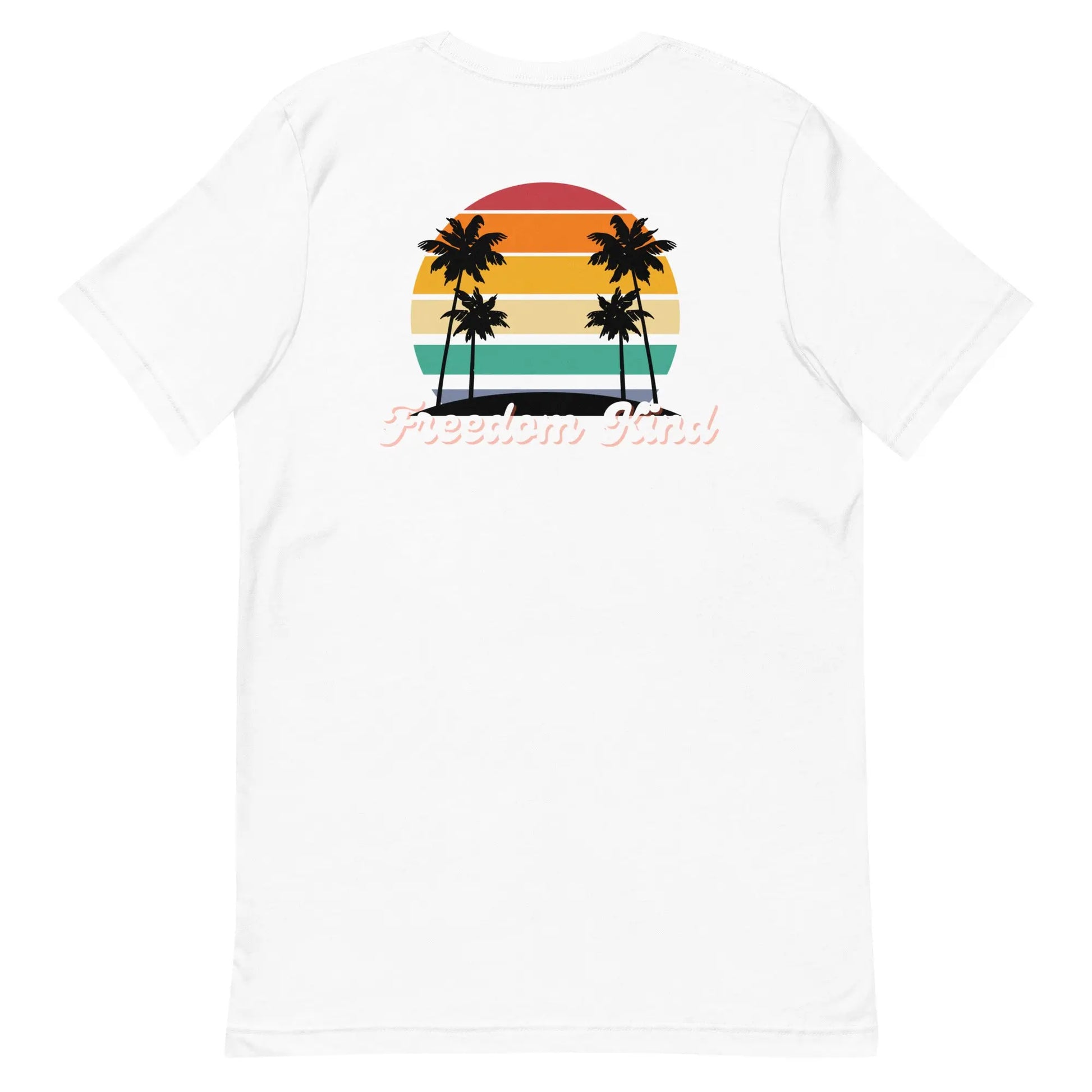 Freedom Kind Beach Sunset T-shirt - Image #28