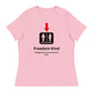 Just a Restroom Sign Women's Relaxed T-Shirt | Freedom Kind Apparel - Image #17