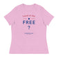Land Of The Free ? Women's Relaxed T-Shirt | Freedom Kind Apparel - Image #20