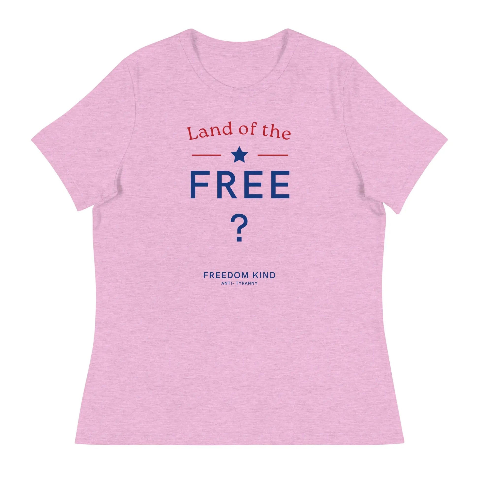 Land Of The Free ? Women's Relaxed T-Shirt | Freedom Kind Apparel - Image #20