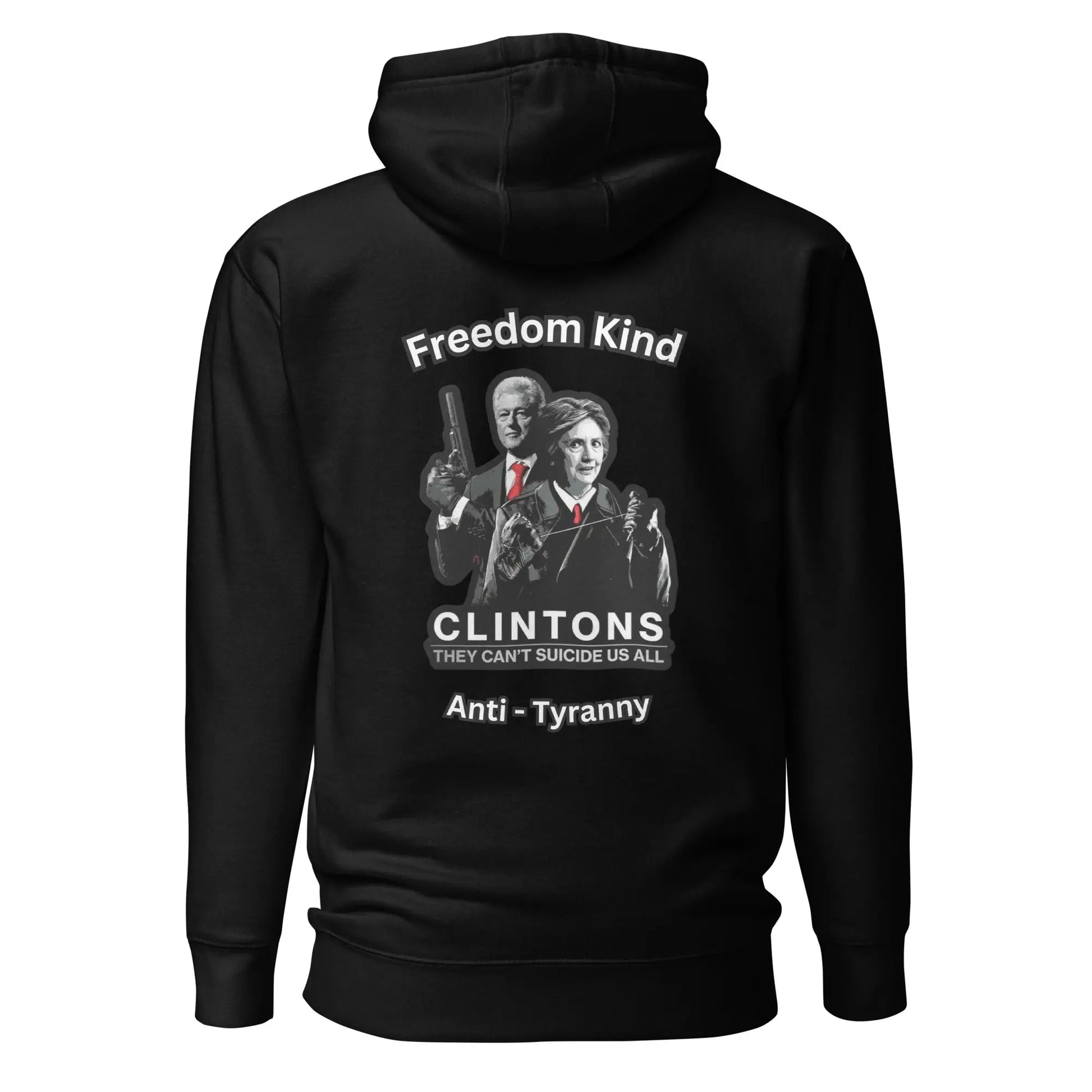 Clinton's - They Can't Suicide Us All | Men's Hoodie - Image #3