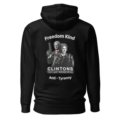 Clinton's - They Can't Suicide Us All | Men's Hoodie - Image #3